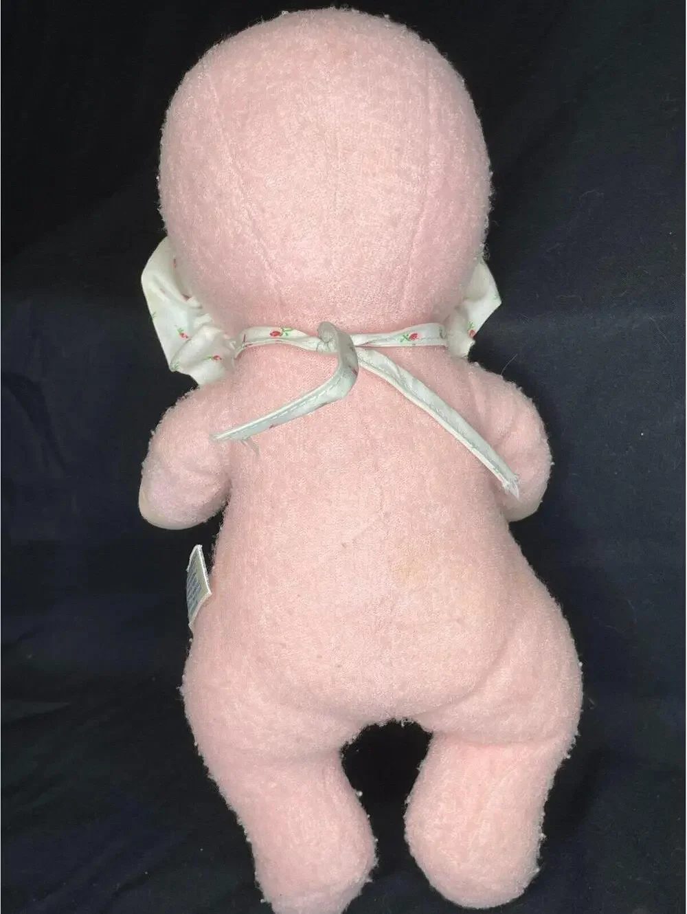 Vintage 1989 Baby Softouch Plush Baby Doll Wamby Inc Pink Nursery Toy